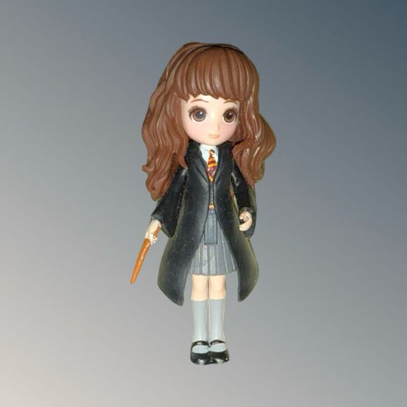 Spin Masters Wizarding World Magical Minis Hermione Granger Figure W/Wand 3” B14 - Picture 8 of 8